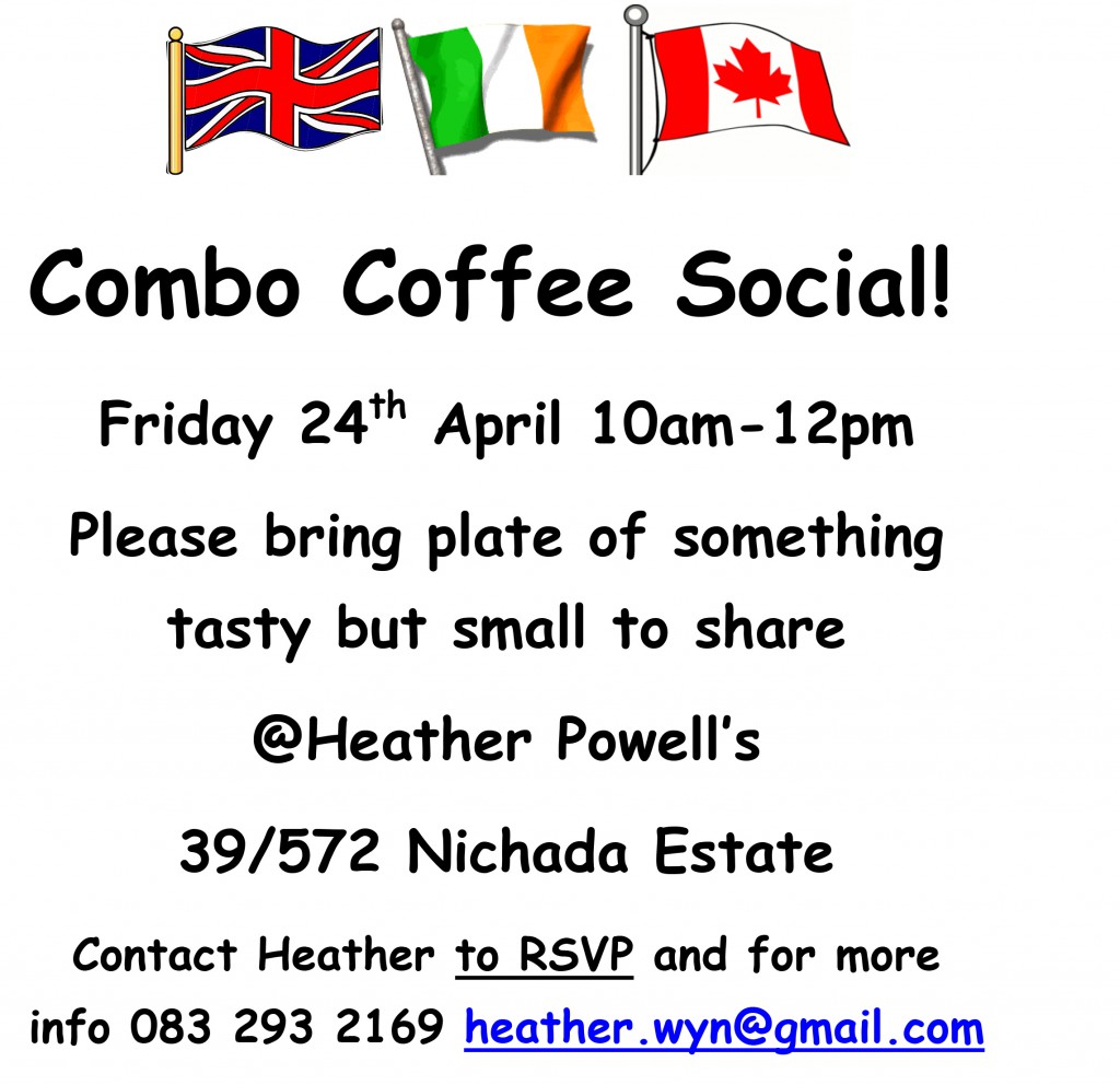 Coffee Morning Notice April 2015