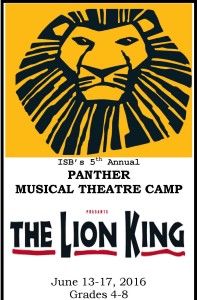 Panther Musical Theatre Camp 2016.