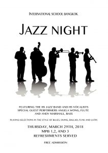 Jazz music concert