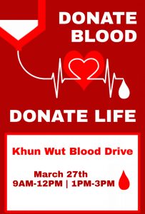 Khun Wut Blood Drive