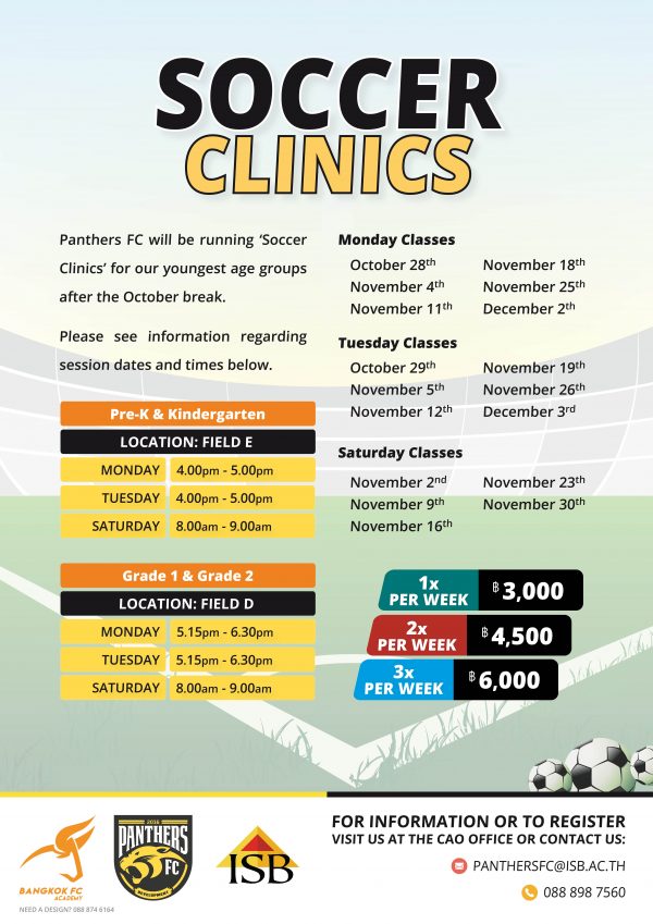 Panthers FC Soccer Clinics