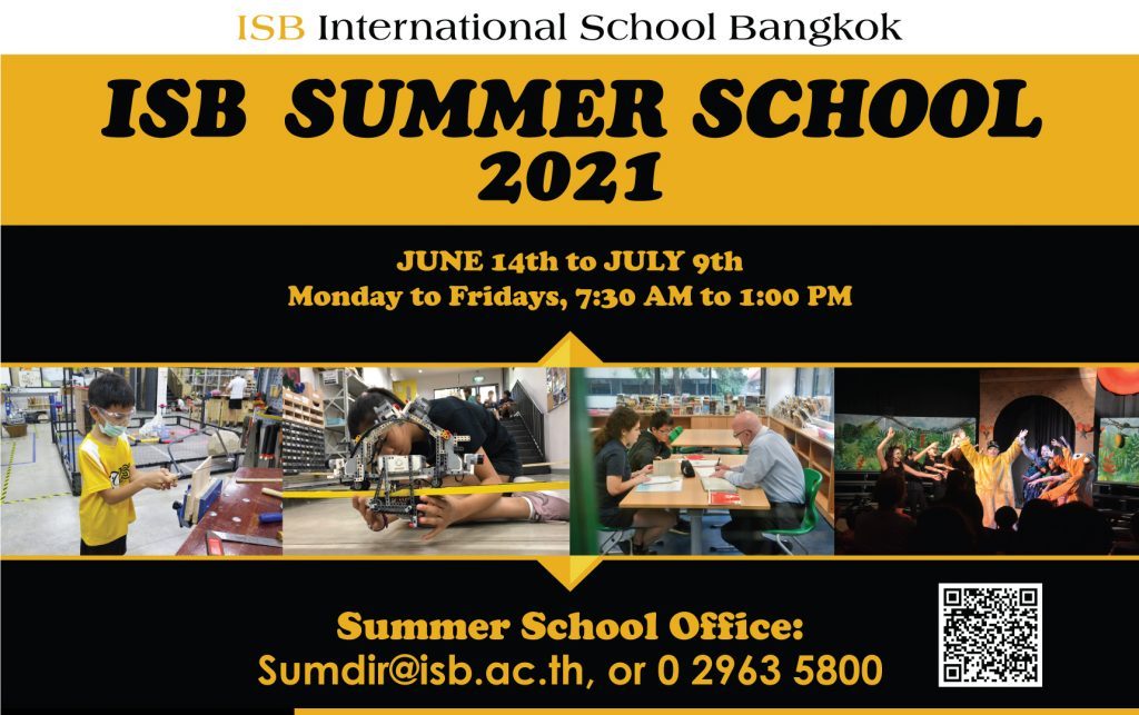 ISB Summer School 2021