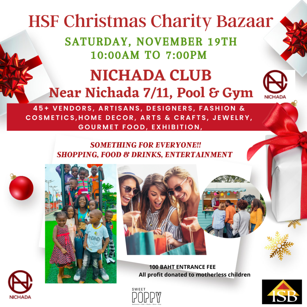 Repeated News HSF Christmas Charity Bazaar